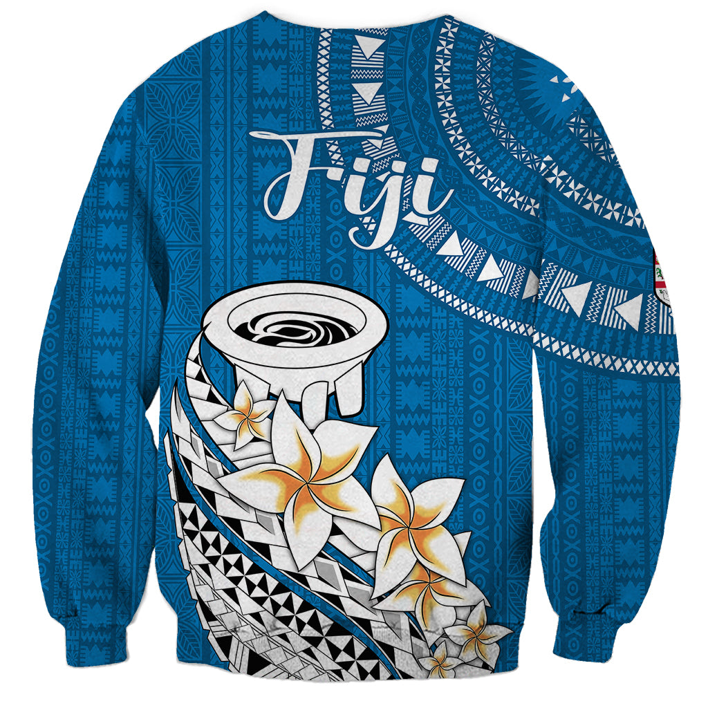 Bula Fiji Sweatshirt Kava Bowl Tapa Tribal LT9 - Polynesian Pride