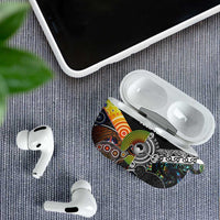 Australia New Zealand Personalised AirPods Case Maori Aboriginal Art Style - Polynesian Pride