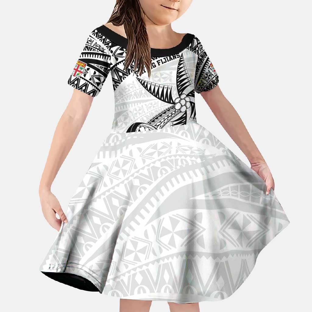 Custom Fiji Rugby Pacific Family Matching Long Sleeve Bodycon Dress and Hawaiian Shirt Polynesian Palm Tattoo
