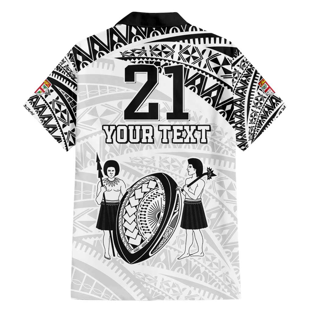 Custom Fiji Rugby Pacific Family Matching Long Sleeve Bodycon Dress and Hawaiian Shirt Polynesian Palm Tattoo