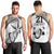 Custom Fiji Rugby Pacific Men Tank Top Polynesian Palm Tattoo