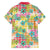 Hawaiian Palaka Hawaiian Shirt Hibiscus Palm Leaf Pattern - Polynesian Pride