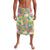 Hawaiian Palaka Lavalava Hibiscus Palm Leaf Pattern - Polynesian Pride