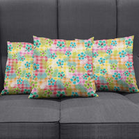 Hawaiian Palaka Pillow Cover Hibiscus Palm Leaf Pattern LT9 - Polynesian Pride