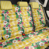 Hawaiian Palaka Back Car Seat Cover Hibiscus Pineapple Lei LT9 - Polynesian Pride