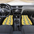 Hawaiian Palaka Car Mats Hibiscus Pineapple Lei - Polynesian Pride