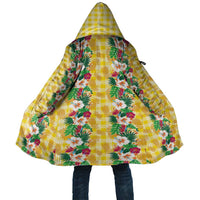 Hawaiian Palaka Cloak Hibiscus Pineapple Lei - Polynesian Pride