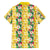Hawaiian Palaka Family Matching Off The Shoulder Long Sleeve Dress and Hawaiian Shirt Hibiscus Pineapple Lei - Polynesian Pride