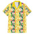 Hawaiian Palaka Family Matching Off Shoulder Maxi Dress and Hawaiian Shirt Hibiscus Pineapple Lei - Polynesian Pride