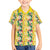 Hawaiian Palaka Family Matching Short Sleeve Bodycon Dress and Hawaiian Shirt Hibiscus Pineapple Lei - Polynesian Pride