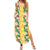 Hawaiian Palaka Family Matching Summer Maxi Dress and Hawaiian Shirt Hibiscus Pineapple Lei - Polynesian Pride