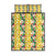 Hawaiian Palaka Quilt Bed Set Hibiscus Pineapple Lei - Polynesian Pride
