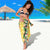 Hawaiian Palaka Sarong Hibiscus Pineapple Lei - Polynesian Pride