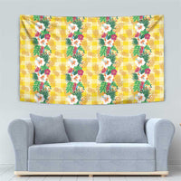 Hawaiian Palaka Tapestry Hibiscus Pineapple Lei LT9 - Polynesian Pride