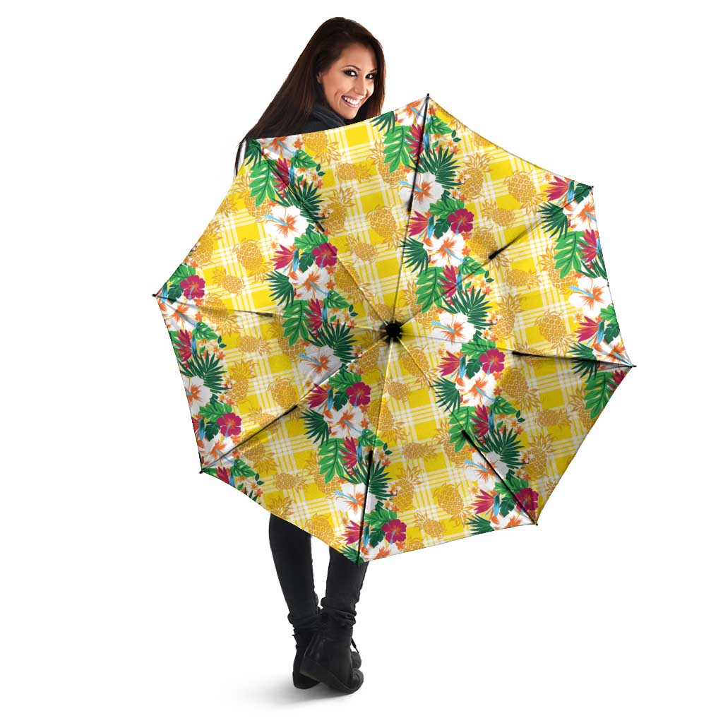 Hawaiian Palaka Umbrella Hibiscus Pineapple Lei - Polynesian Pride