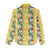 Hawaiian Palaka Women Casual Shirt Hibiscus Pineapple Lei - Polynesian Pride