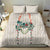 Brown Hawaiian Palaka Bedding Set Kukui Nut Money Lei - Polynesian Pride