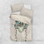 Brown Hawaiian Palaka Bedding Set Kukui Nut Money Lei - Polynesian Pride