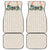Brown Hawaiian Palaka Car Mats Kukui Nut Money Lei - Polynesian Pride