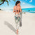Brown Hawaiian Palaka Sarong Kukui Nut Money Lei - Polynesian Pride