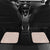 Peach Hawaiian Palaka Car Mats Kukui Nut Money Lei - Polynesian Pride