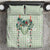 Sage Green Hawaiian Palaka Bedding Set Kukui Nut Money Lei - Polynesian Pride