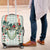 Turquoise Hawaiian Palaka Luggage Cover Kukui Nut Money Lei - Polynesian Pride