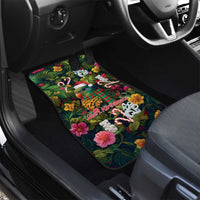 Meri Kirihimete Kakapo Santa Car Mats Merry Christmas with Tropical Vibe LT9 - Polynesian Pride