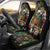 Meri Kirihimete Kakapo Santa Car Seat Cover Merry Christmas with Tropical Vibe