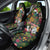 Meri Kirihimete Kakapo Santa Car Seat Cover Merry Christmas with Tropical Vibe