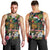 Meri Kirihimete Kakapo Santa Men Tank Top Merry Christmas with Tropical Vibe