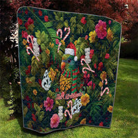 Meri Kirihimete Kakapo Santa Quilt Merry Christmas with Tropical Vibe LT9 - Polynesian Pride