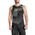 New Zealand Cricket Custom Men Tank Top Potae Pango Black Fern Pattern