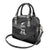 New Zealand Cricket Custom Shoulder Handbag Potae Pango Black Fern Pattern