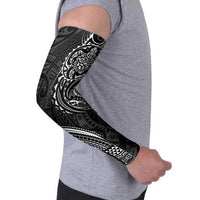 Polynesian Turtle Tribal Tattoo Arm Sleeves Black Style - Polynesian Pride