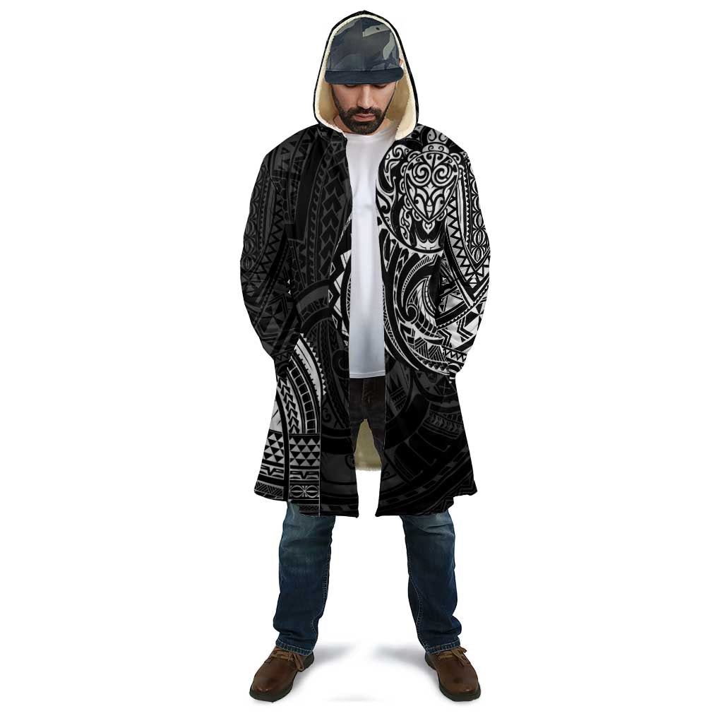 Polynesian Turtle Tribal Tattoo Cloak Black Style - Polynesian Pride