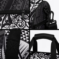 Polynesian Turtle Tribal Tattoo Duffle Bag Black Style LT9 - Polynesian Pride