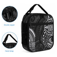 Polynesian Turtle Tribal Tattoo Lunch Bag Black Style LT9 - Polynesian Pride