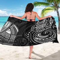 Polynesian Turtle Tribal Tattoo Sarong Black Style
