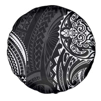 Polynesian Turtle Tribal Tattoo Spare Tire Cover Black Style