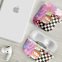 Personalized Japanese Kawaii Sushi Roll AirPods Case Wagara Palaka Pattern LT9 - Polynesian Pride