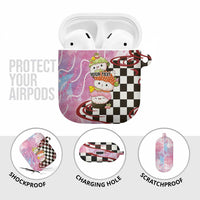 Personalized Japanese Kawaii Sushi Roll AirPods Case Wagara Palaka Pattern LT9 - Polynesian Pride