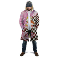 Personalized Japanese Kawaii Sushi Roll Cloak Wagara Palaka Pattern