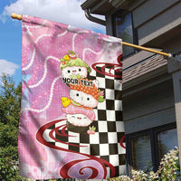Personalized Japanese Kawaii Sushi Roll Garden Flag Wagara Palaka Pattern LT9 - Polynesian Pride