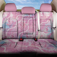 Japanese Koi Fish Back Car Seat Cover Pink Wagara Palaka Honohono Pikake Lei LT9 One Size Pink - Polynesian Pride