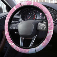 Japanese Koi Fish Steering Wheel Cover Pink Wagara Palaka Honohono Pikake Lei LT9 - Polynesian Pride