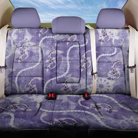 Japanese Koi Fish Back Car Seat Cover Purple Wagara Palaka Honohono Pikake Lei LT9 One Size Purple - Polynesian Pride