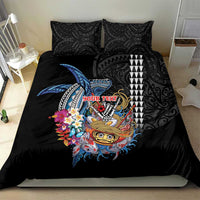 Personalized Japanese Koi Fish Ramen Bedding Set Aloha Shark Kakau Pattern