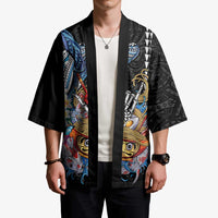 Personalized Japanese Koi Fish Ramen Kimono Aloha Shark Kakau Pattern LT9 - Polynesian Pride