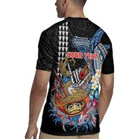 Personalized Japanese Koi Fish Ramen Rugby Jersey Aloha Shark Kakau Pattern LT9 - Polynesian Pride
